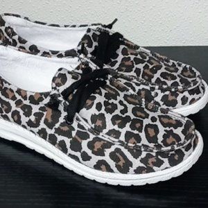 Gypsy Jazz Leopard Shoes